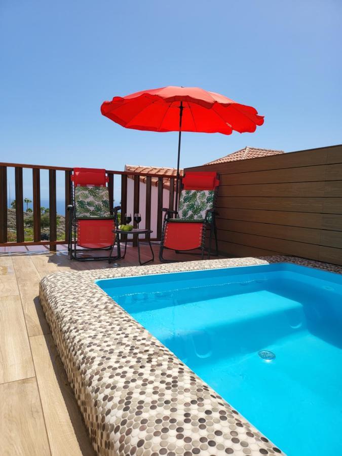 אדחה Bungalow Private Pool Bbq Air Conditioning Stunning Ocean View מראה חיצוני תמונה